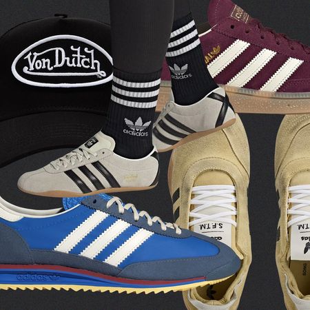 collage of sneakers 