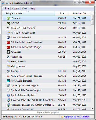 GeekUninstaller