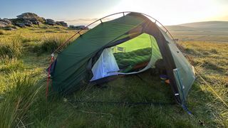 Terra Nova Southern Cross 1 pitched in Bannau Brycheiniog National Park