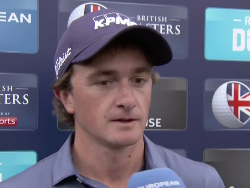 Paul Dunne British Masters