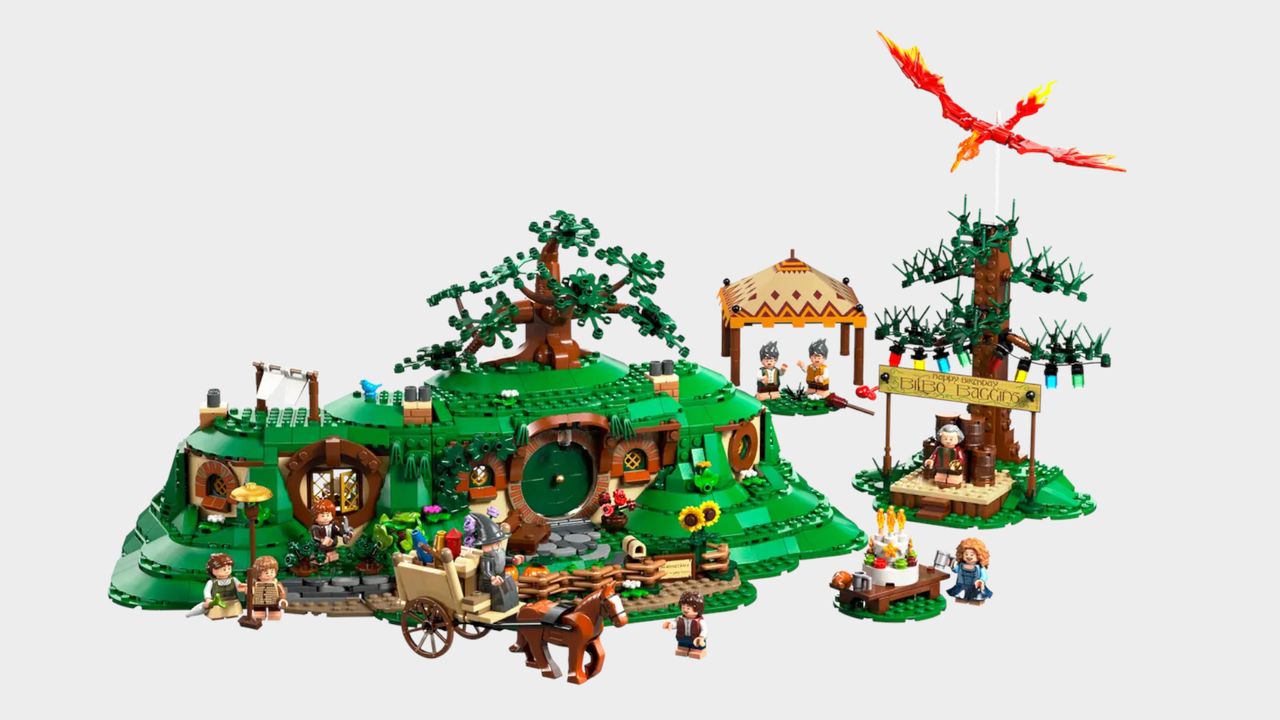Lego The Shire set against a plain background