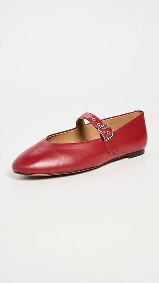 Madewell Hera Grommet Mary Jane Flats