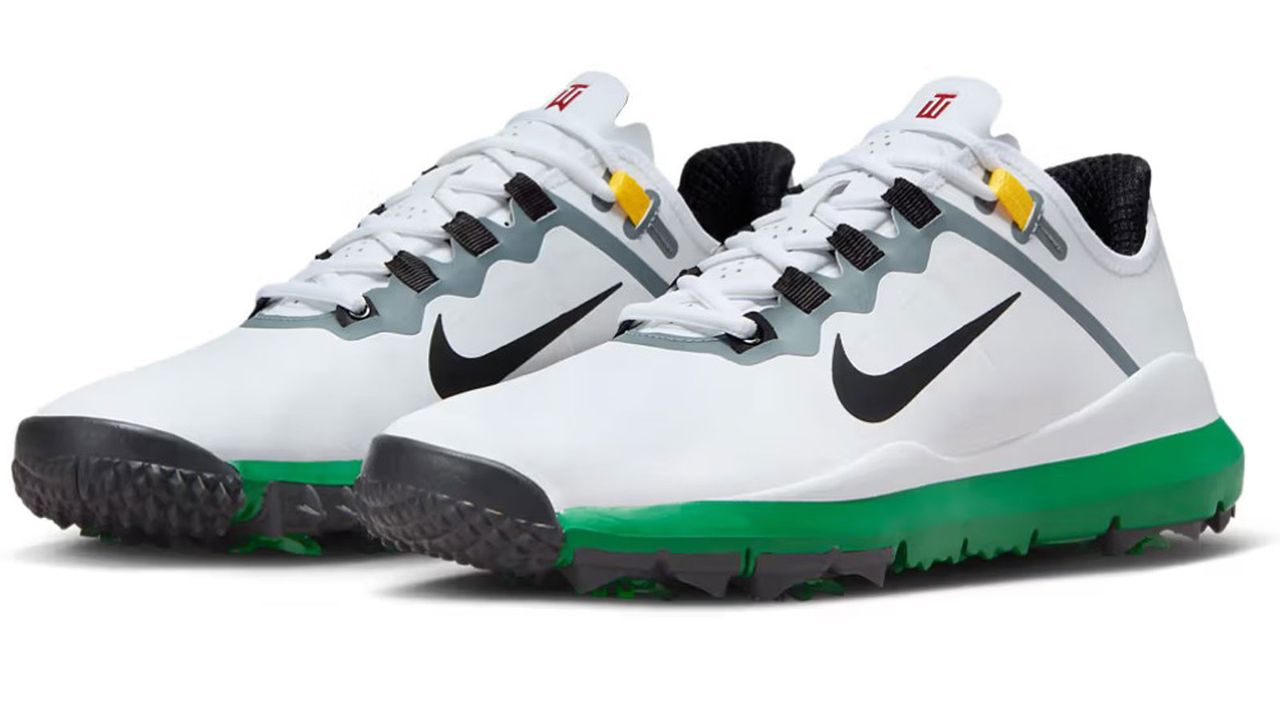 The Tiger Woods '13 golf shoes on a white background