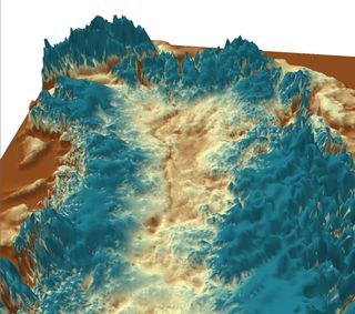 Greenland's longest canyon