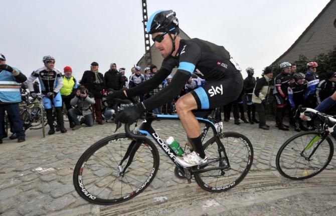 Bernie Eisel (Sky Procycling) was unable to repeat his 2010 feat at Gent-Wevelgem