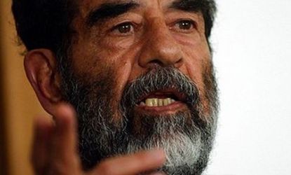 Saddam Hussein in 2004.