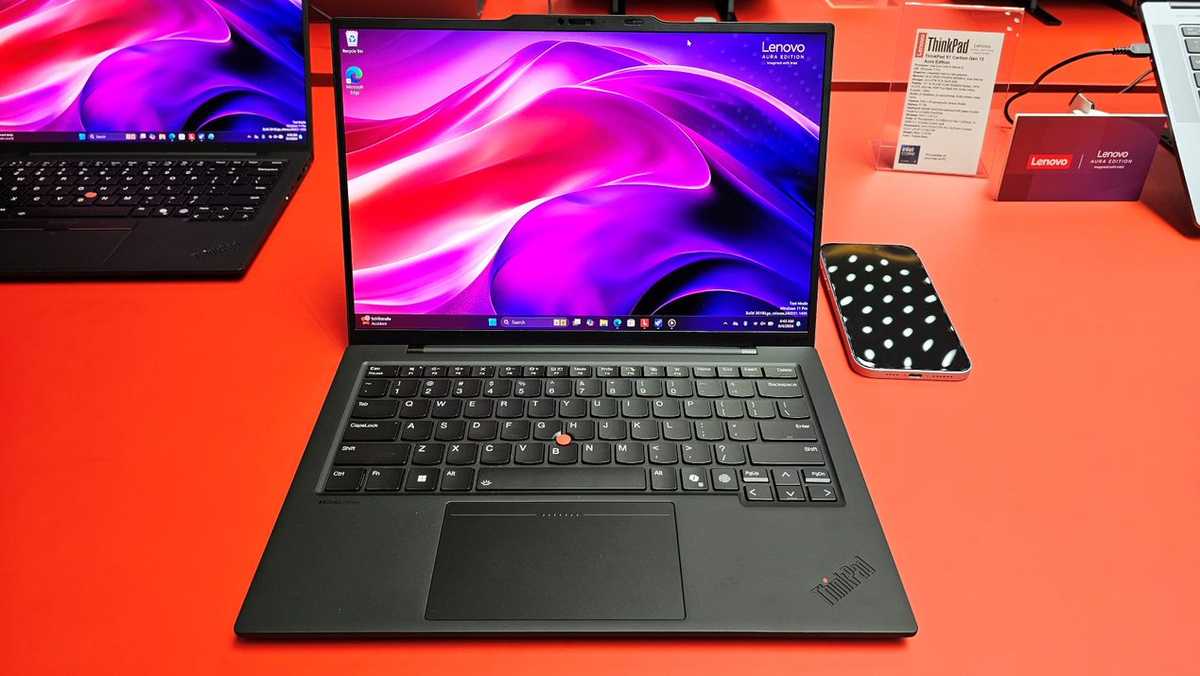 Lenovo’s Lunar Lake-powered X1 Carbon Aura Edition weighs just 2.16 pounds