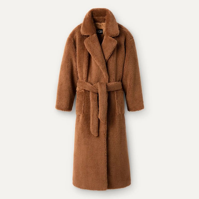 UGG , Alesandra Faux Fur Wrap Coat