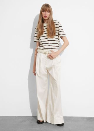 Wide Tailored Trousers