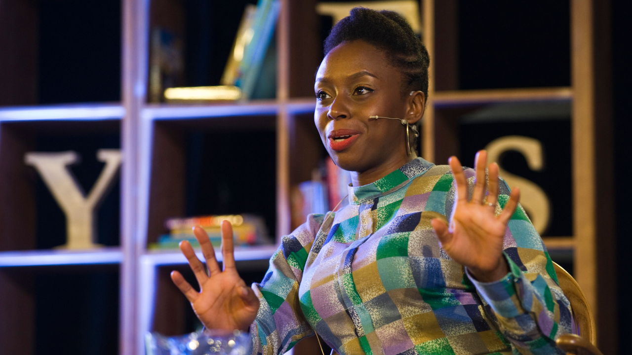 Chimamanda Ngozi Adichie.