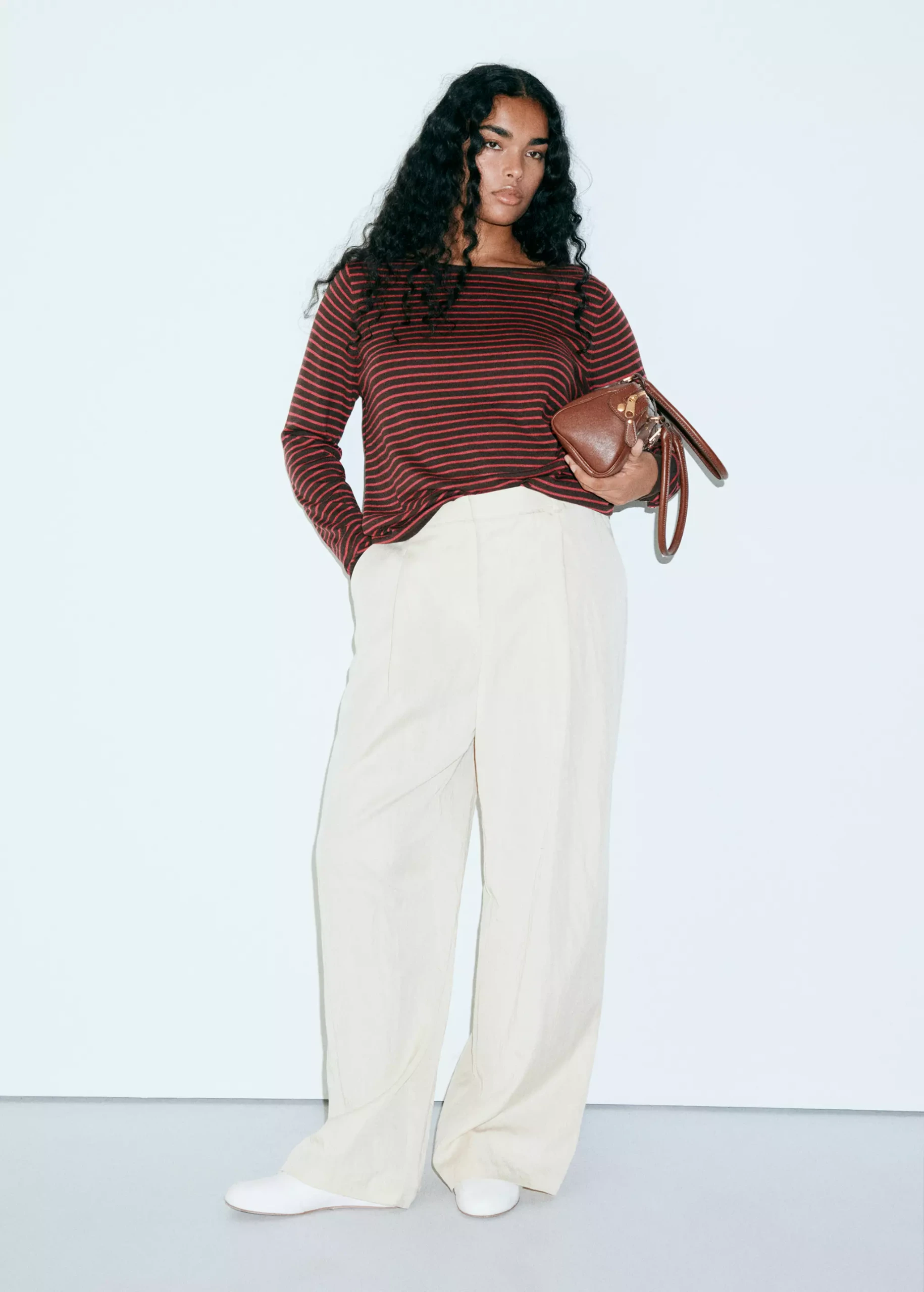 Knit Striped Sweater - Women | Mango United Kingdom