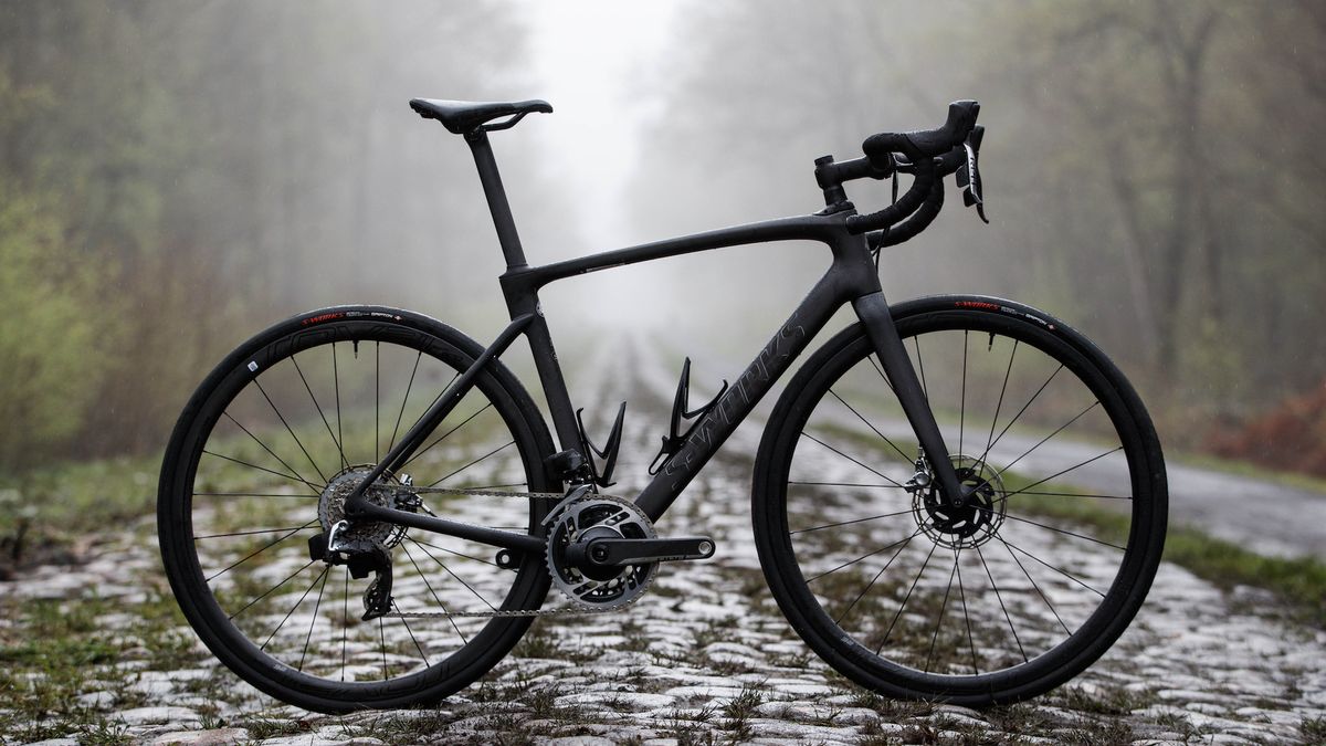 The Specialized Roubaix S-Works SRAM RED eTap AXS