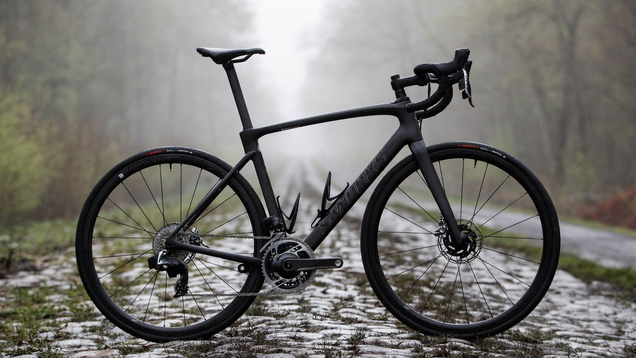 The Specialized Roubaix S-Works SRAM RED eTap AXS