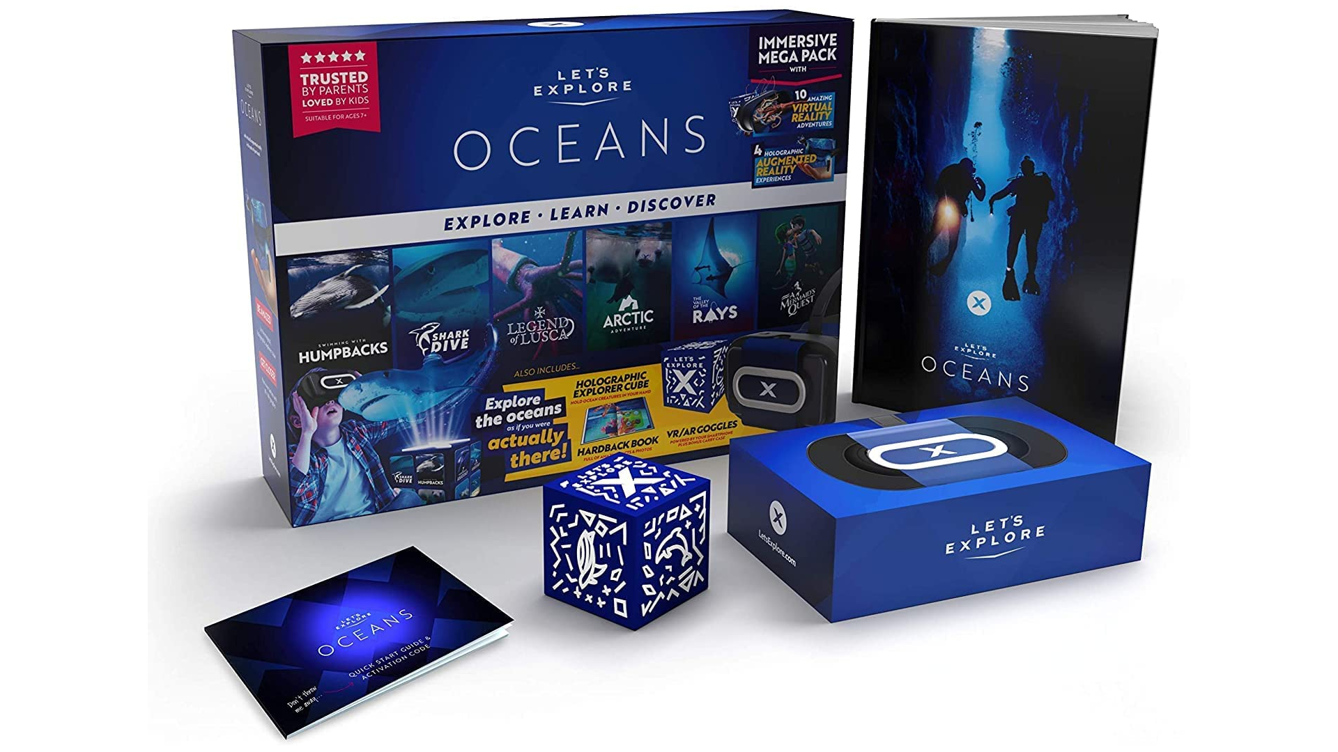 Explore the oceans with this VR headset kit , currently over  off