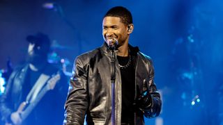 Usher performs onstage during a taping of iHeartRadio’s Living Black 2023 Block Party in Inglewood, California. (Photo by Kevin Winter/Getty Images for iHeartRadio )