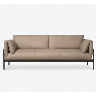 Frampton leather sofa