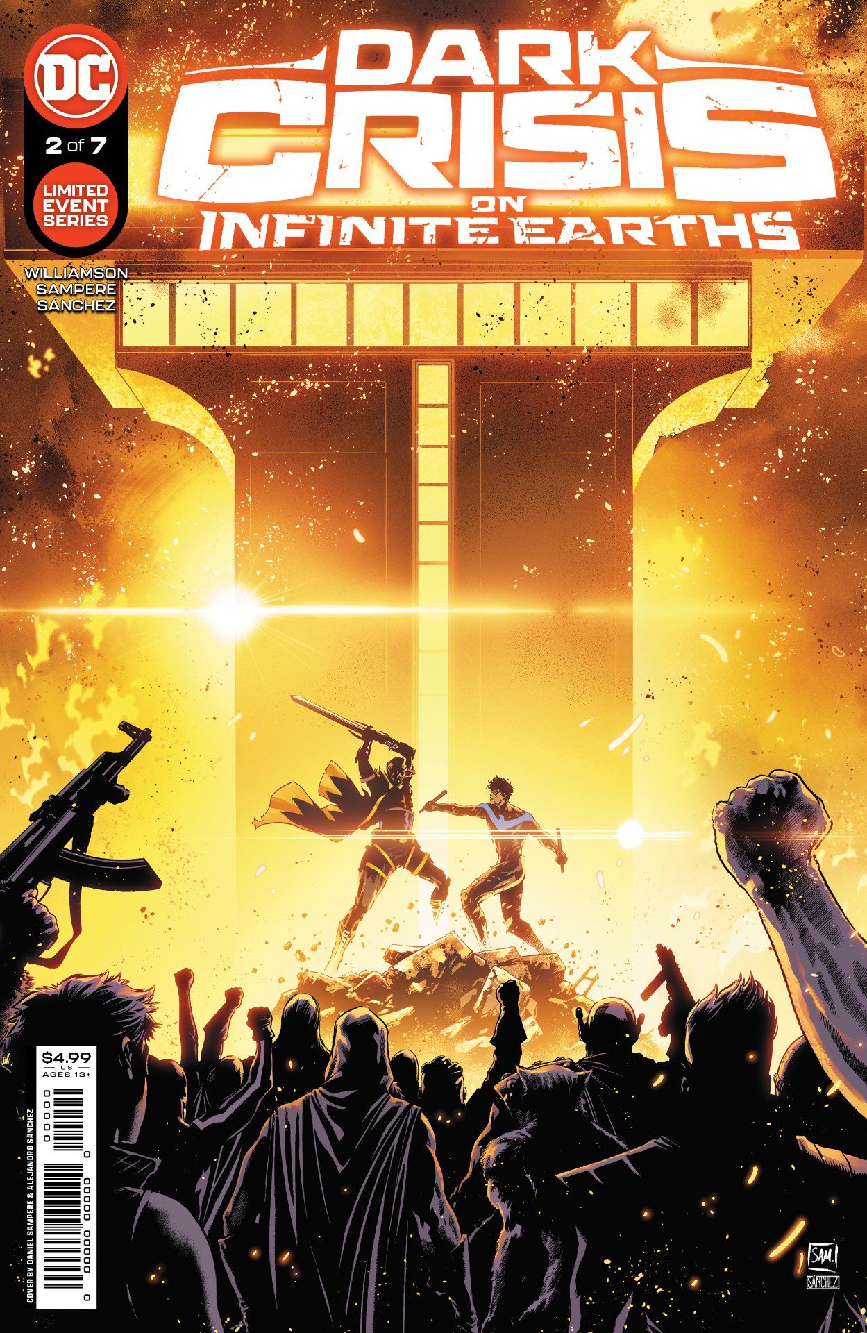 Dark Crisis on Infinite Earths #2 reprint