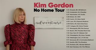 Kim Gordon tour poster