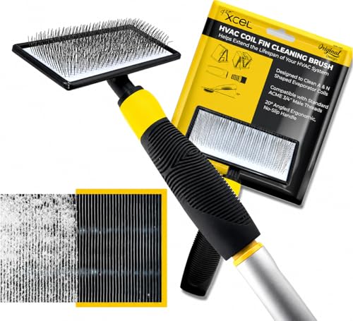 Hvac Coil Cleaner Brush for Ac Evaporator &amp;amp; Condenser Coil Cleaning
