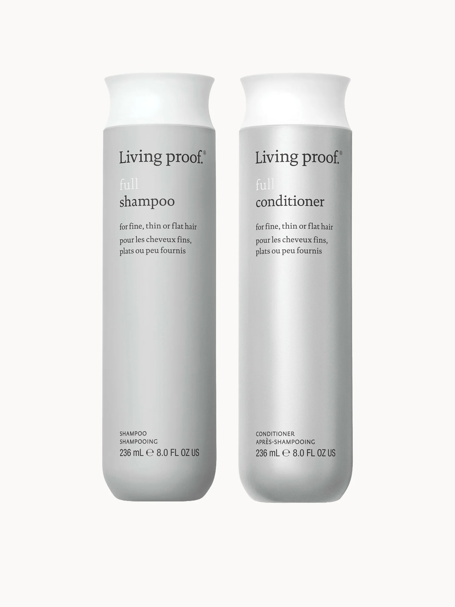 Living Proof Full Shampoo and Conditioner Bundle for Volume, Bounce and Shine 236ml