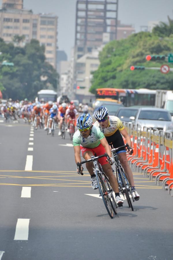 McCann off the front of the peloton
