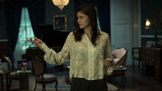 Alexandra Daddario as Rowan Mayfair in Mayfair Witches season 2