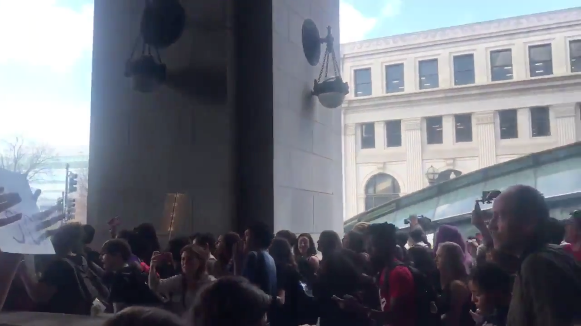 Florida student protest.