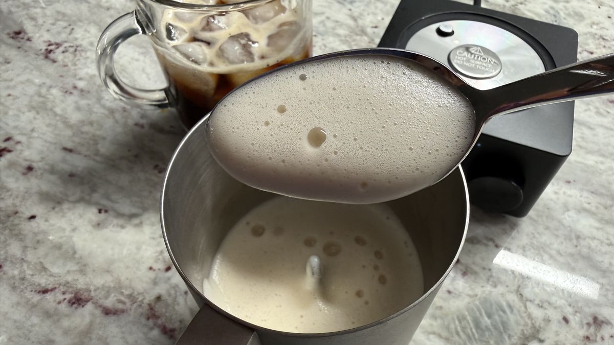 Terra Kaffe Aero with plant based milk