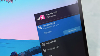 Surface Pro X 4G LTE connection