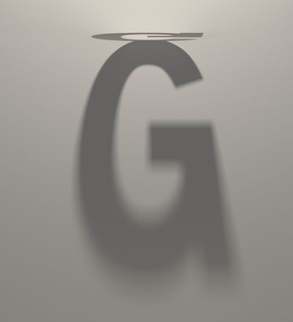 The letter G.