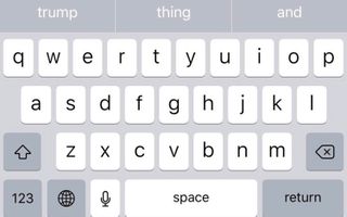 Add weird words and phrases to iPhone autocomplete settings