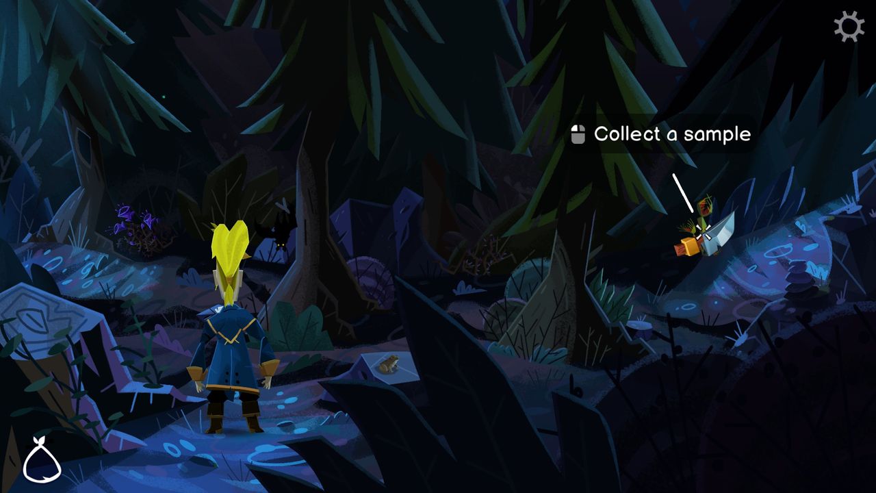 Return to Monkey Island deep forest and carnivorous plant