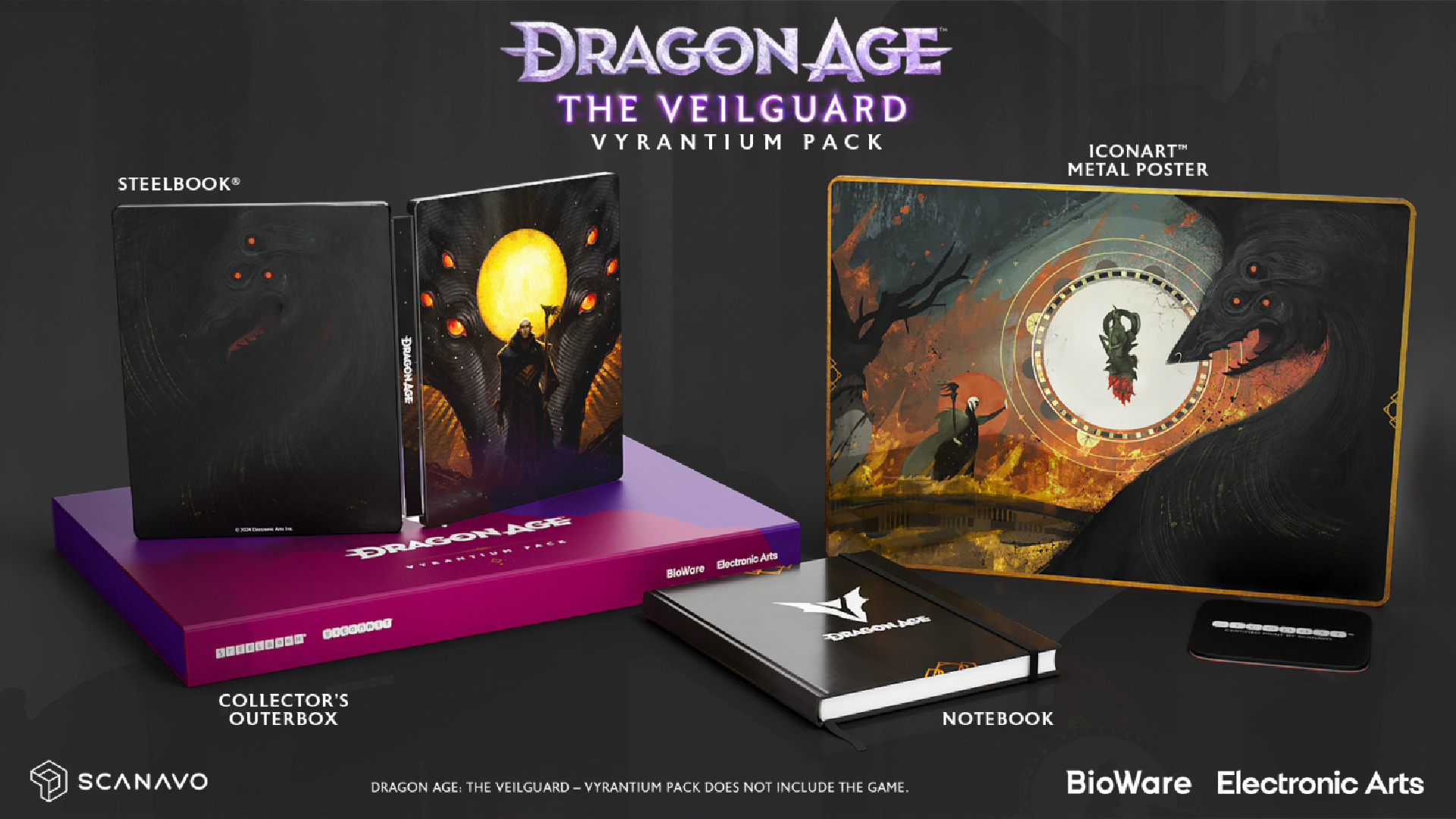 Коллекционное издание Dragon Age: The Veilguard стоит 150 долларов и даже не входит в комплект игры.