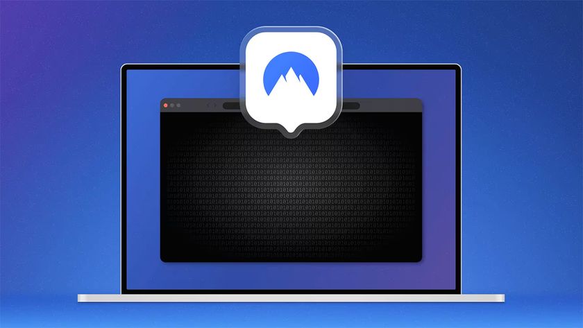 NordVPN independent audit graphic showing a laptop with NordVPN&#039;s logo