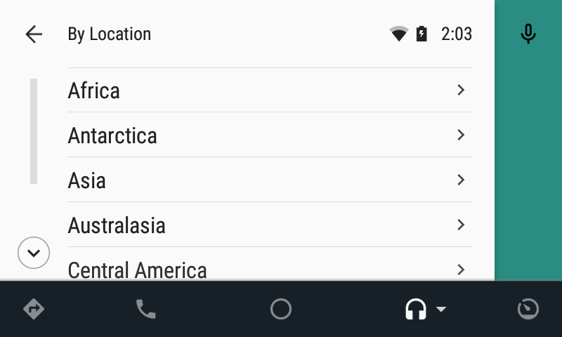 TuneIn Radio on Android Auto