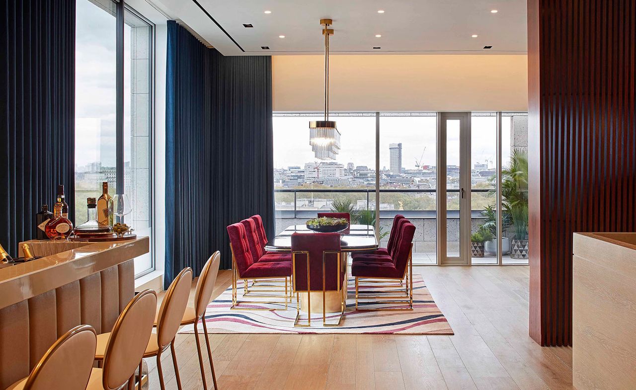 The Nova Building duplex penthouse interiors