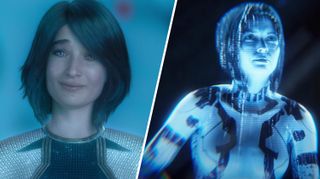 Cortana from the new TV series and Cortana from "Halo 2 Remastered" both played by Jen Taylor