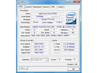 With SpeedStep enabled, the Core 2 Duo E7200 will reduce its multiplier to x6.0, which results in 1.6 GHz effective clock speed. Voltage dropping to 1.135 V further reduces power consumption.