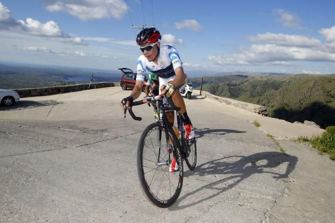 Under23 classification leader Rodrigo Contreras