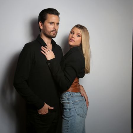 west hollywood, california february 20 l r scott disick and sofia richie attend rollas x sofia richie launch event at harriets rooftop on february 20, 2020 in west hollywood, california photo by rachel murraygetty images for rollas