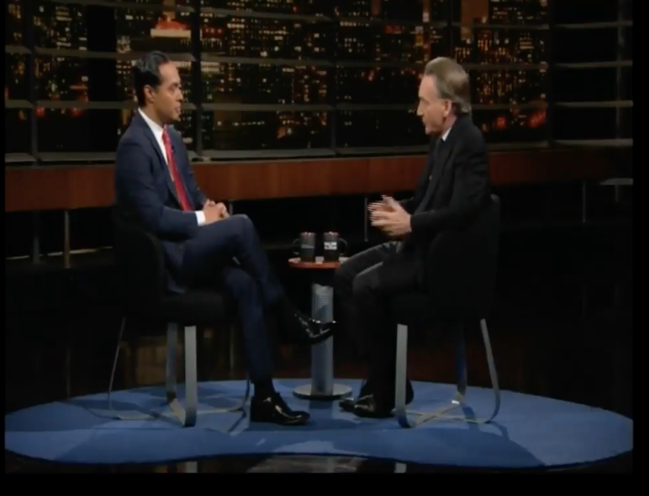 Julian Castro and Bill Maher.