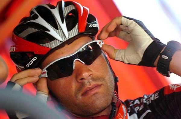 Oscar Pereiro adjusts his shades for a better view but with his team-mate leading the outlook couldn't be any better.
