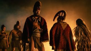 Jason Momoa as Ka'iana in Chief of War