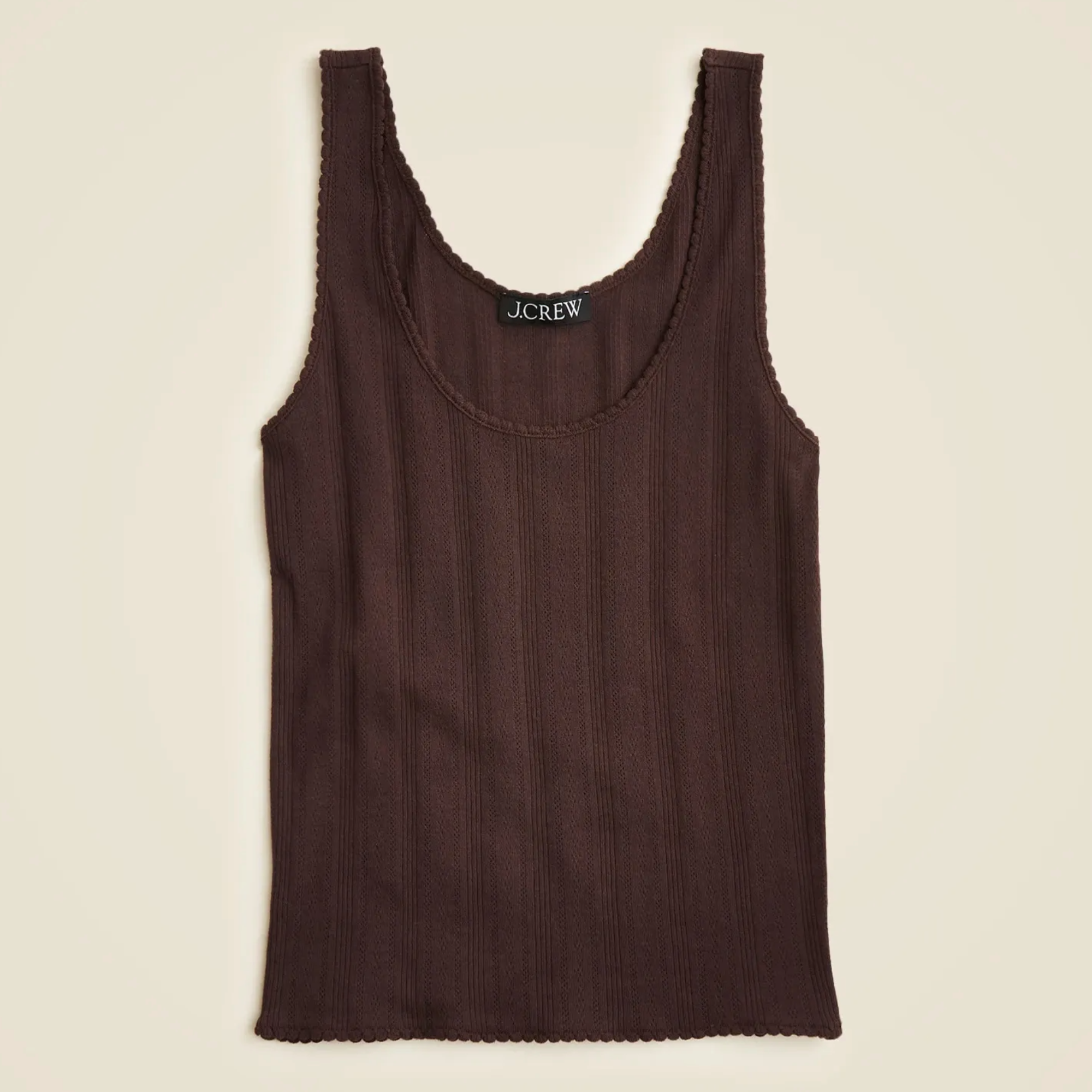 Pointelle Tank Top