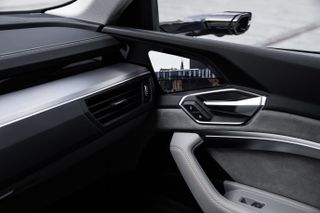 Audi e-tron SUV virtual mirror technology