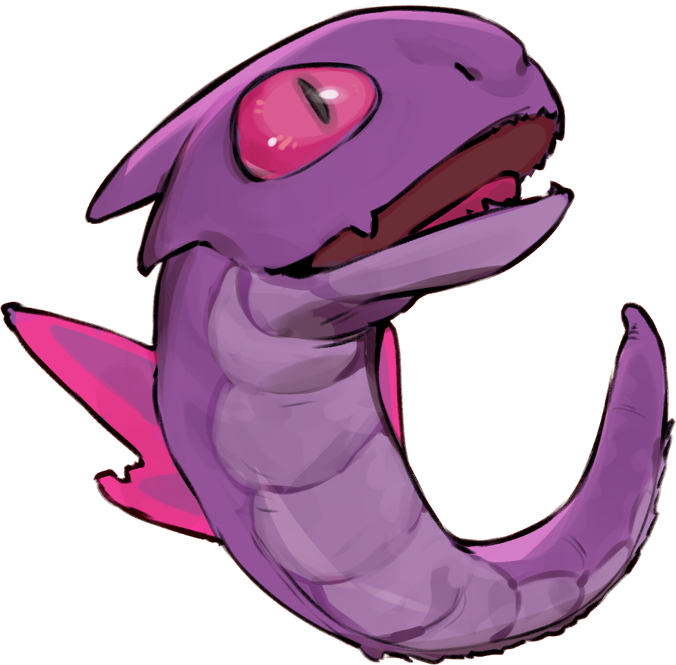 Demon Tides, cartoon demons and monsters for a video game