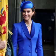 Kate Middleton wearing Catherine Walker for the Scottish Coronation 2023