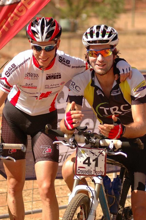 New friendships forming at the Crocodile Trophy.