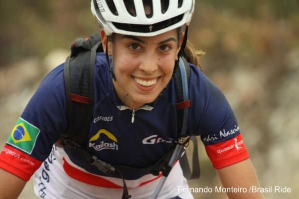 A female racer
