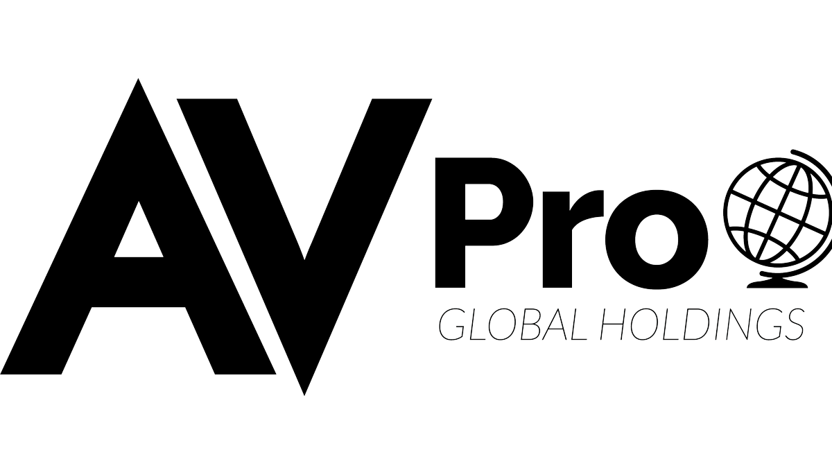 The AVPro Global logo. 